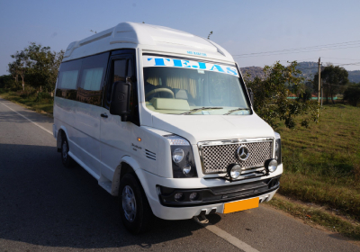 12 Seater Tempo Traveller Rentals